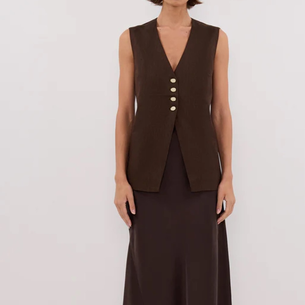 Dissh Linen Vest